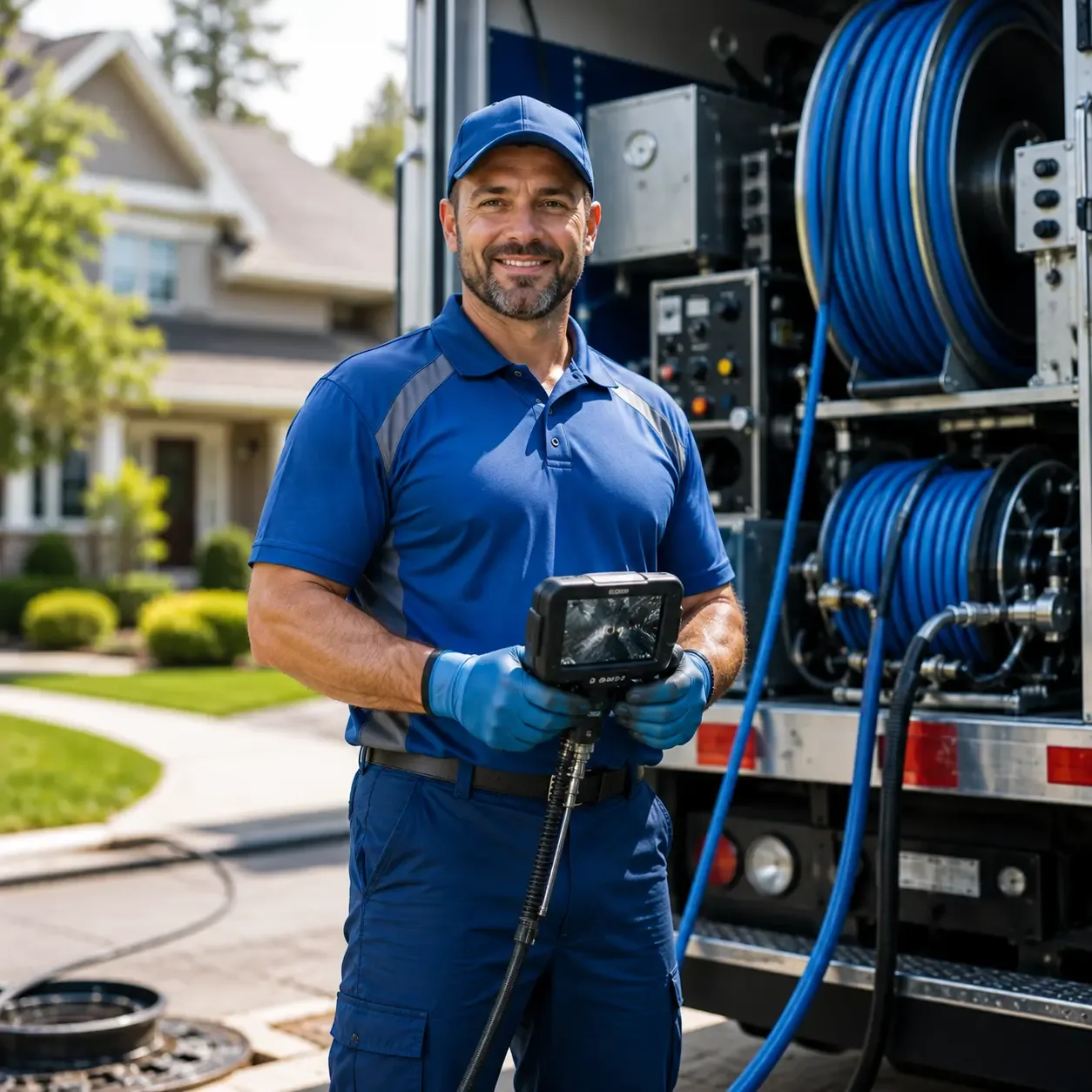 Local outdoor drain cleaning specialists in Ross, CA